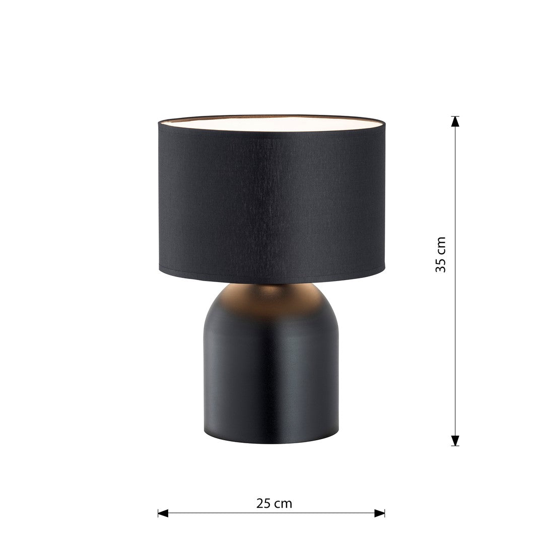 Tafellamp - ASPEN LN1 ZWART/WIT