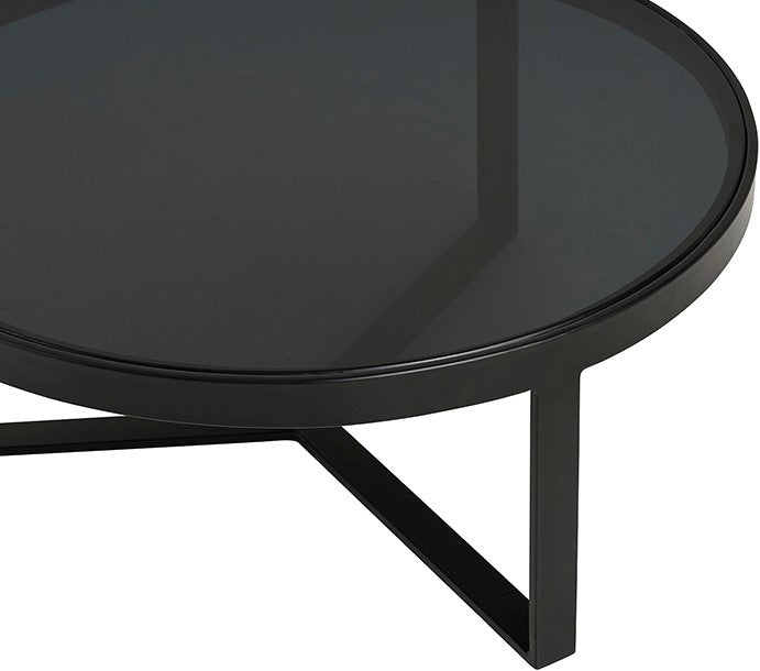 Lazio salontafel glas Ø75 - Rond
