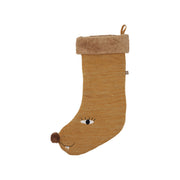 Kerstsok met leeuw