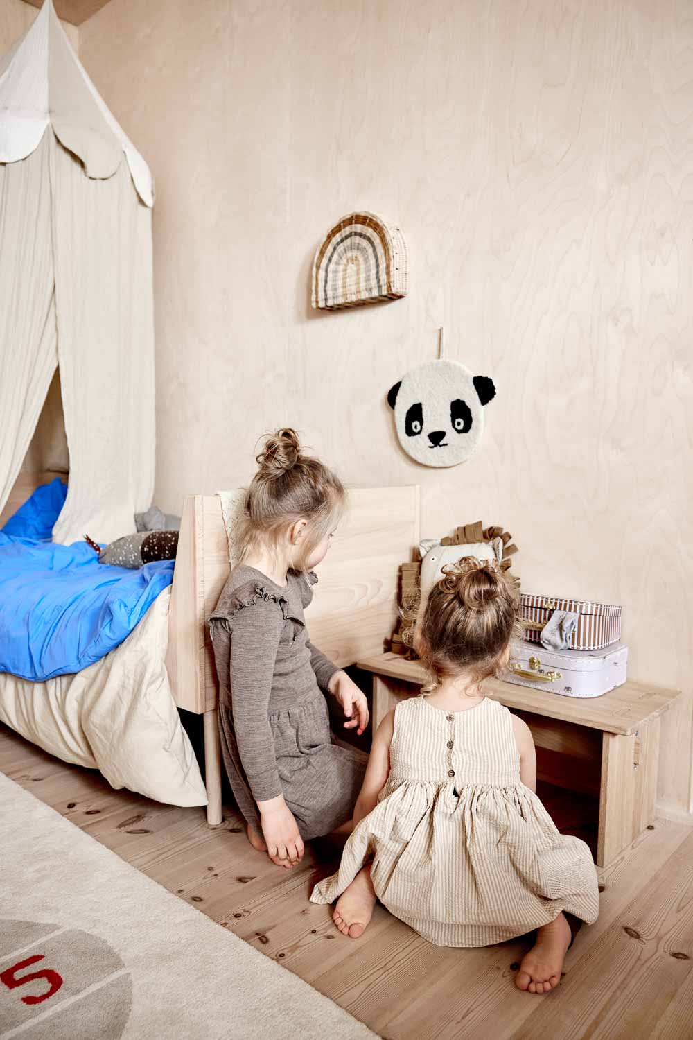 Mini-koffers Olifant en Streep - Set van 2
