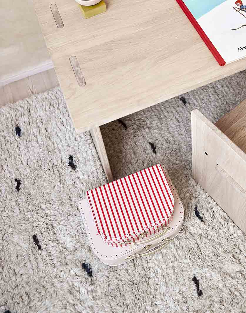 Mini-koffers Olifant en Streep - Set van 2