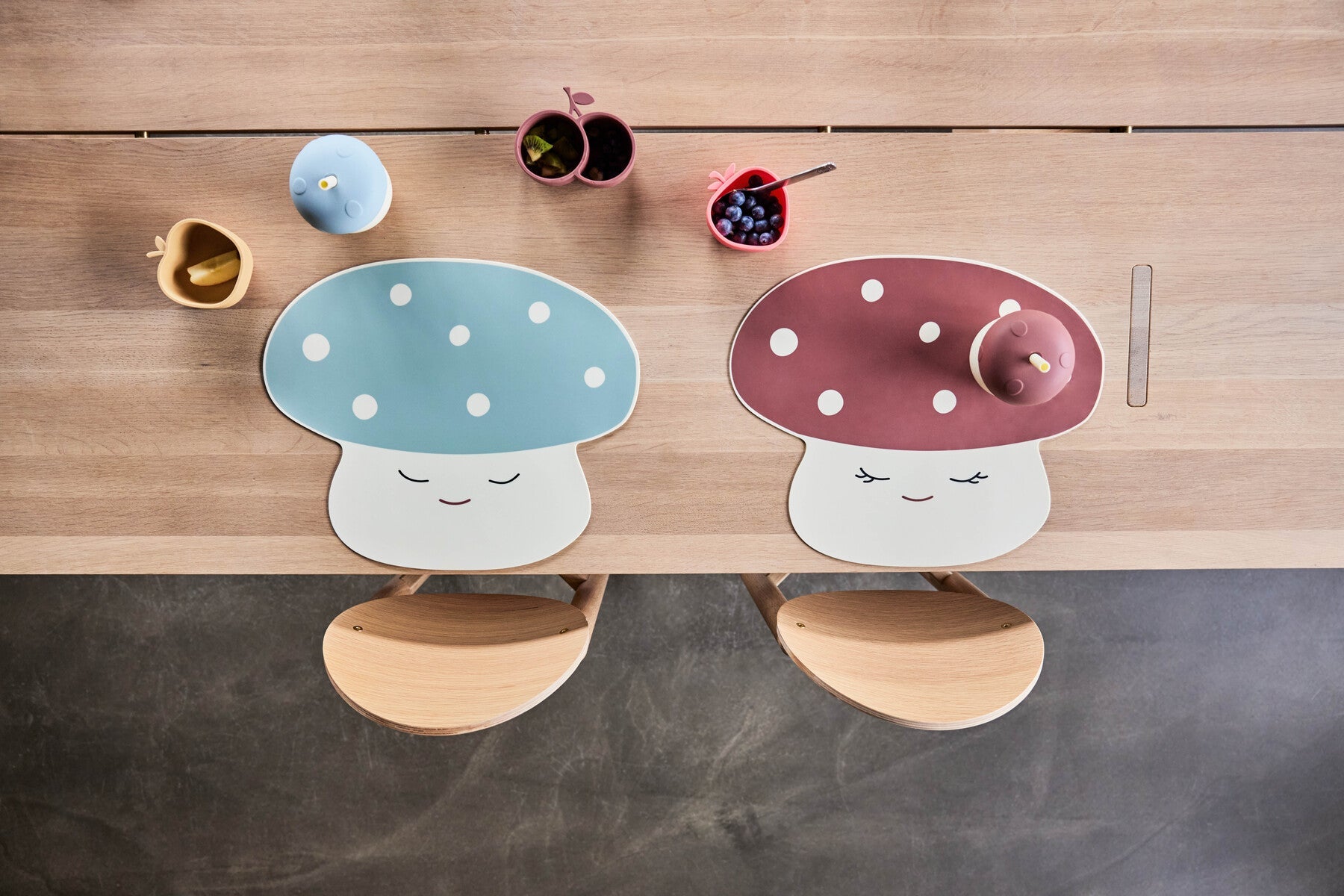 Placemat Paddenstoel