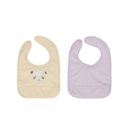 Lun Lun Panda slabbetjes - set van 2