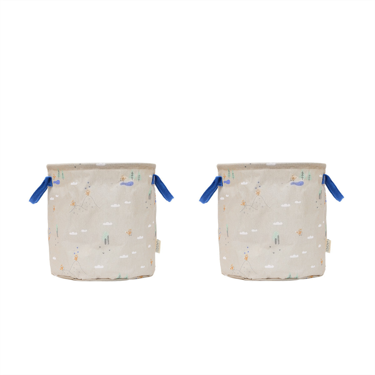 Foxy Opbergmand Middelgroot - Set van 2