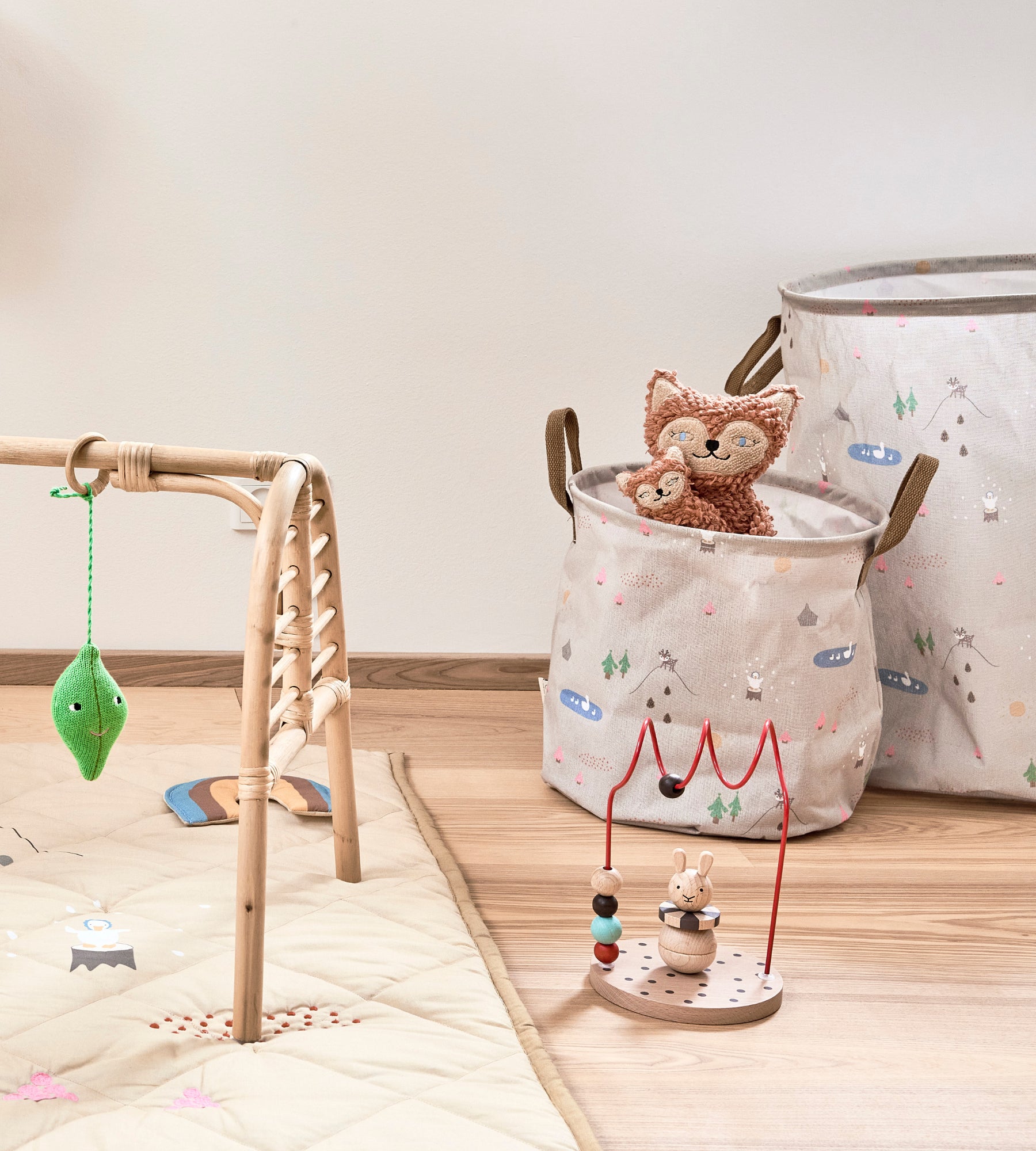 Hert & Eend Wasmand/Opbergmand – Groot