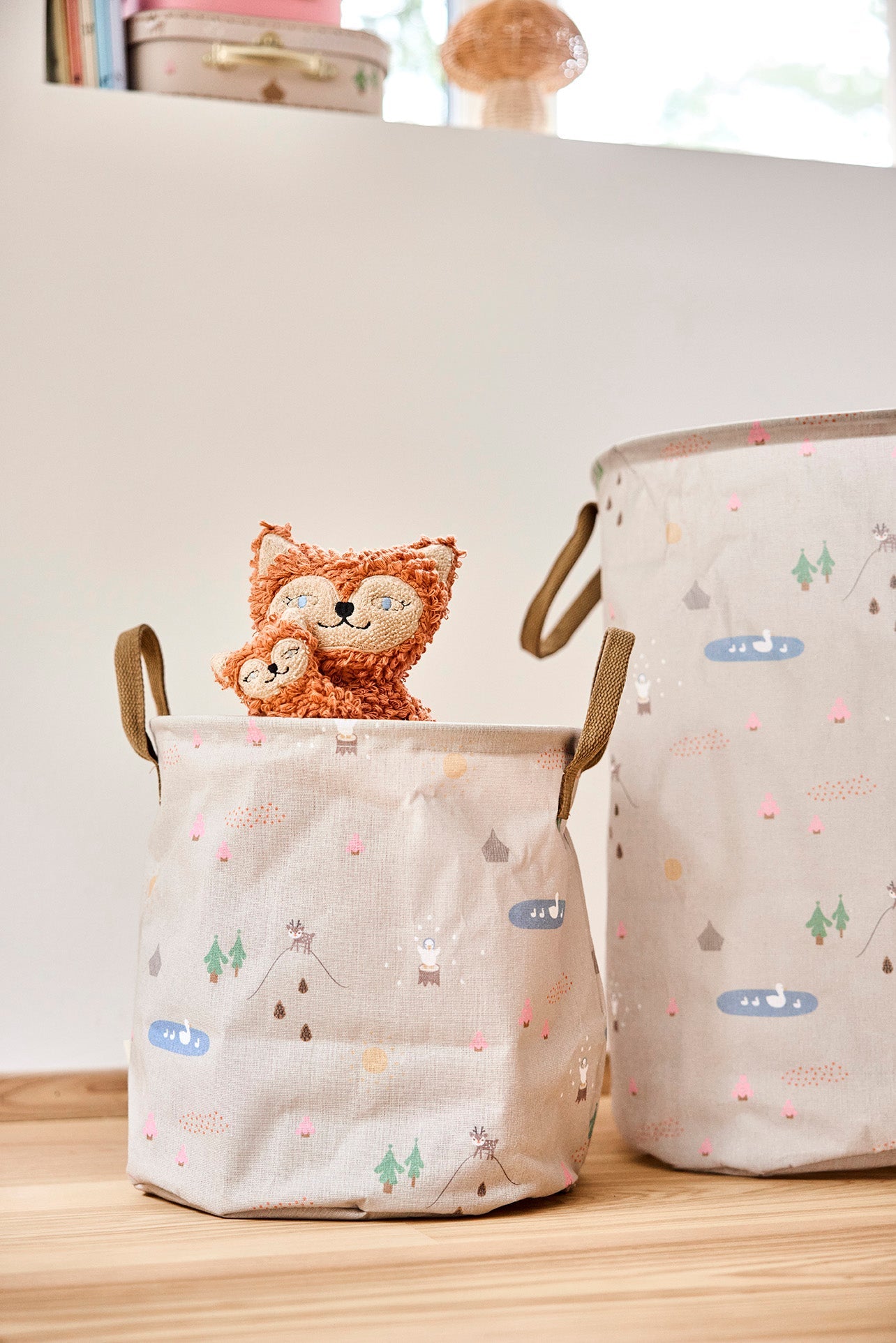 Hert & Eend Wasmand/Opbergmand – Groot