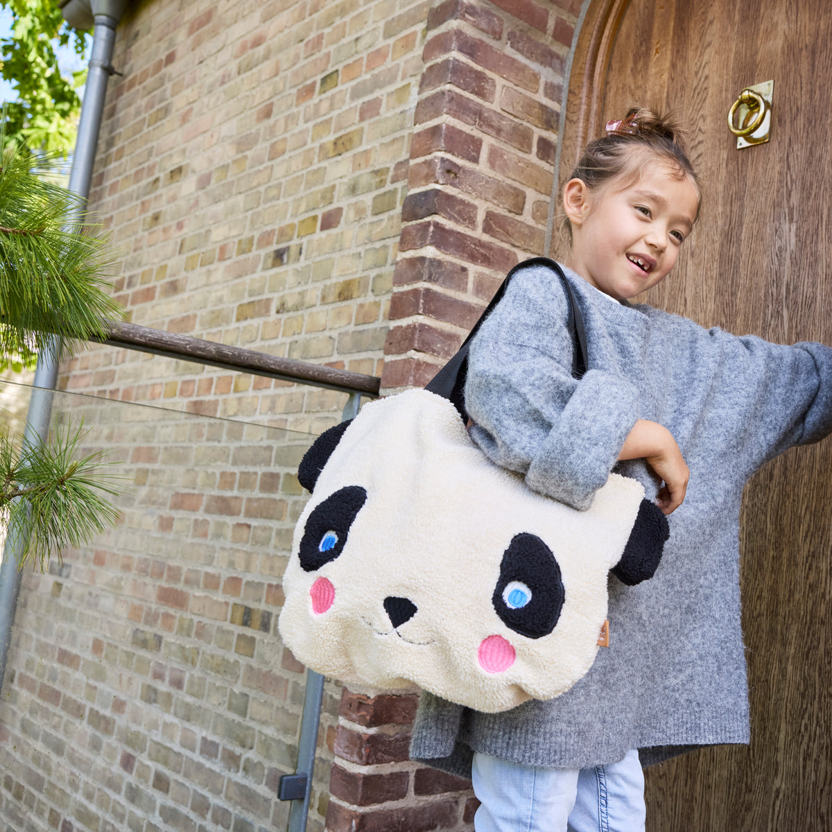 Schattige panda-tas