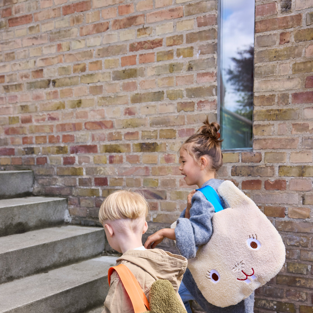 Draagtas met lief konijntje
