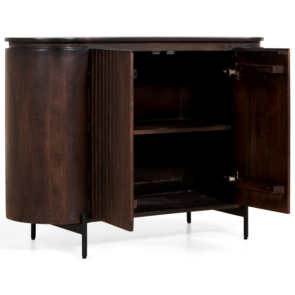 Mokka Dressoir Donkerbruin 115cm