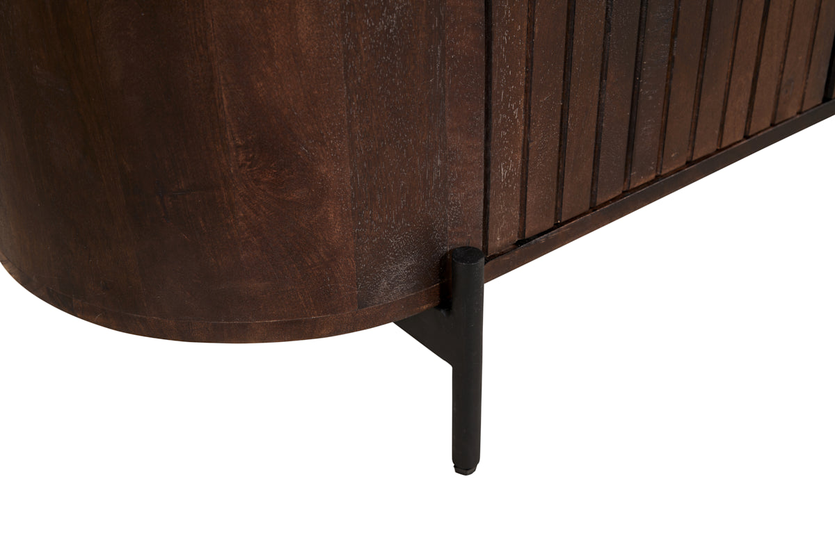 Mokka Dressoir Donkerbruin 115cm