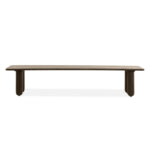 Eetbank Rondo - 220cm Donkerbruin
