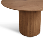 Nora eettafel - Ø 120 cm walnoot