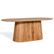 Mokka Eettafel Lichtbruin 230cm