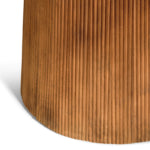 Mokka ronde eettafel lichtbruin - Ø150 cm