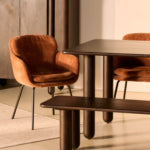 Eettafel Rondo - 220cm Donkerbruin