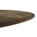 Eettafel Bora - Ø120 cm Bruin & Beige