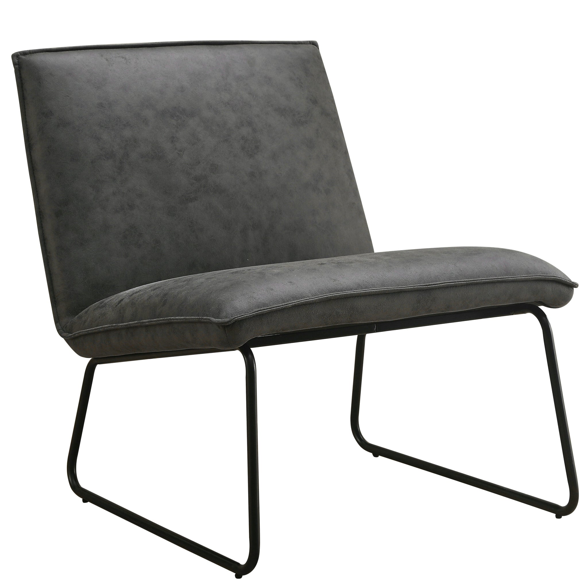 Fauteuil James - Fluweel Antraciet