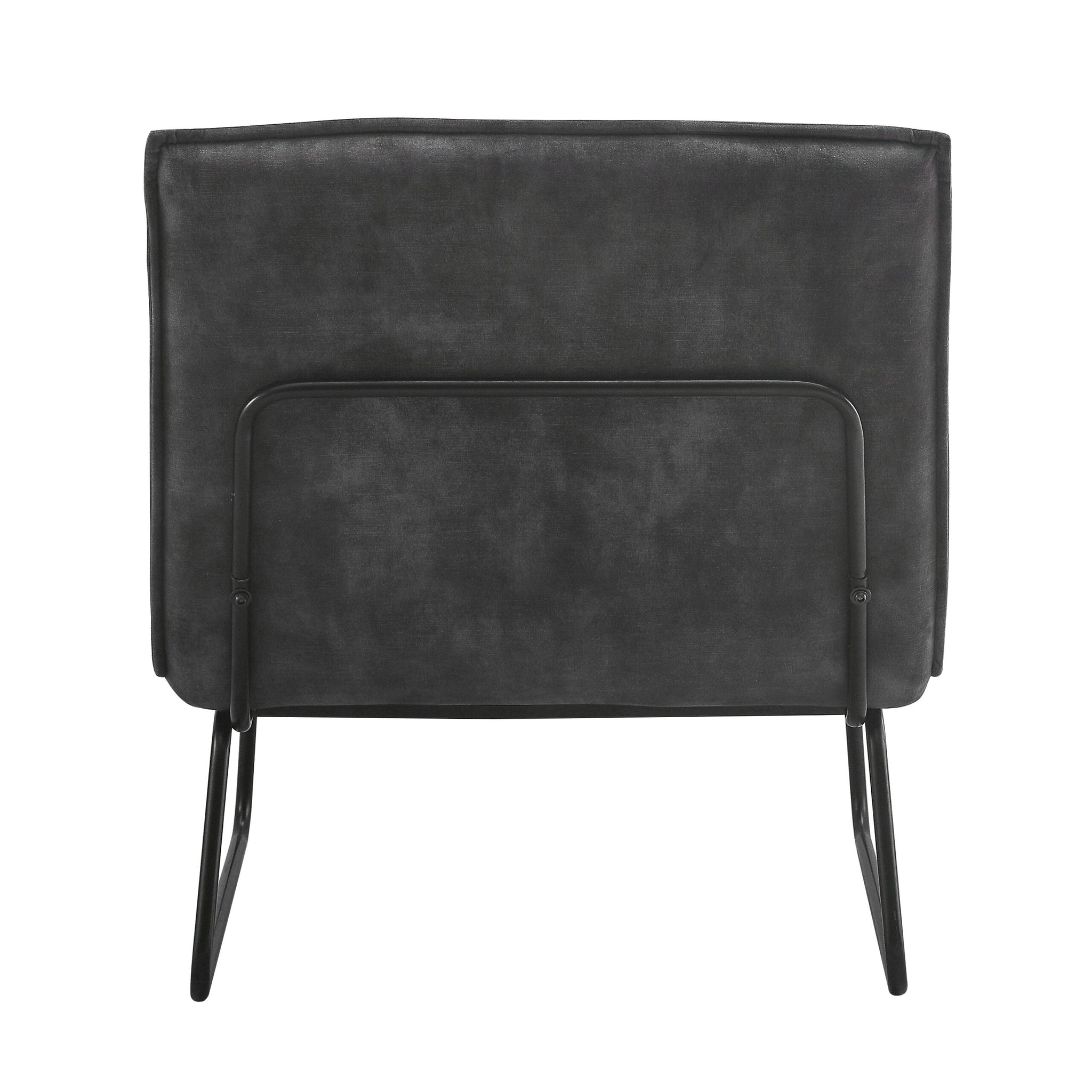 Fauteuil James - Fluweel Antraciet