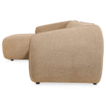 Hoekbank Laila - Taupe stof, rechts