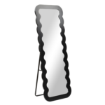 Organische spiegel Nove - zwart 165 cm