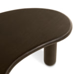 Salontafel Rondo - 110cm Donkerbruin