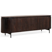 Mokka tv-meubel donkerbruin 175 cm