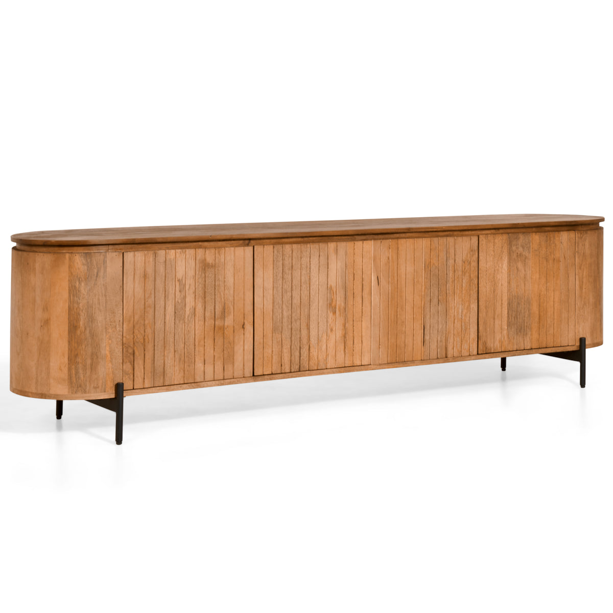 TV-meubel lichtbruin 210x40x56