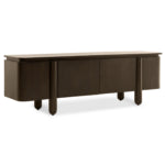 TV-meubel Rondo - 175 cm donkerbruin