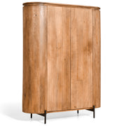 Wandkast lichtbruin 115x40x151cm