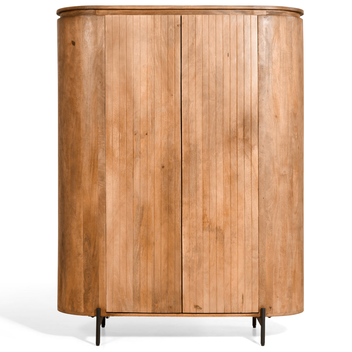 Wandkast lichtbruin 115x40x151cm