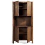 Nova wandkast - bruin marmer 180 cm