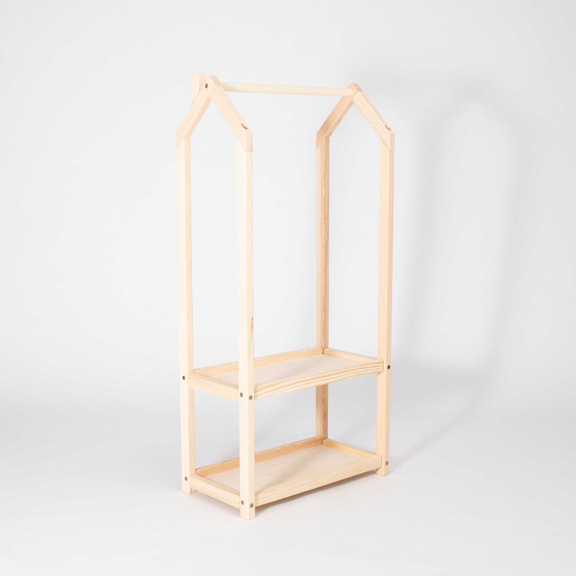 Montessori-kledingkast, hout