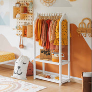 Montessori-kledingkast, wit