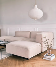 Utopia hoekbank - lichtbeige