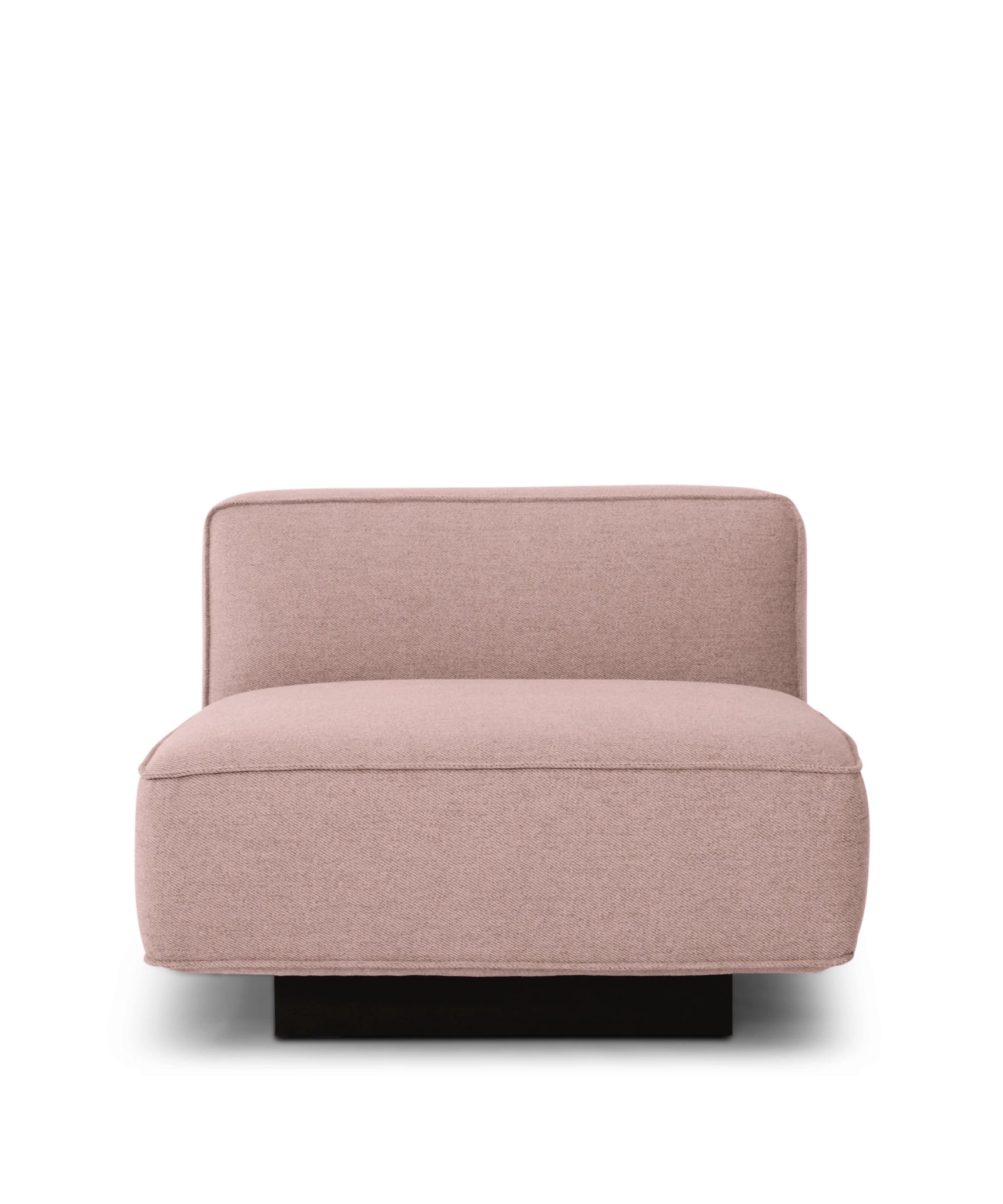 Utopia bank midden - subtiel roze