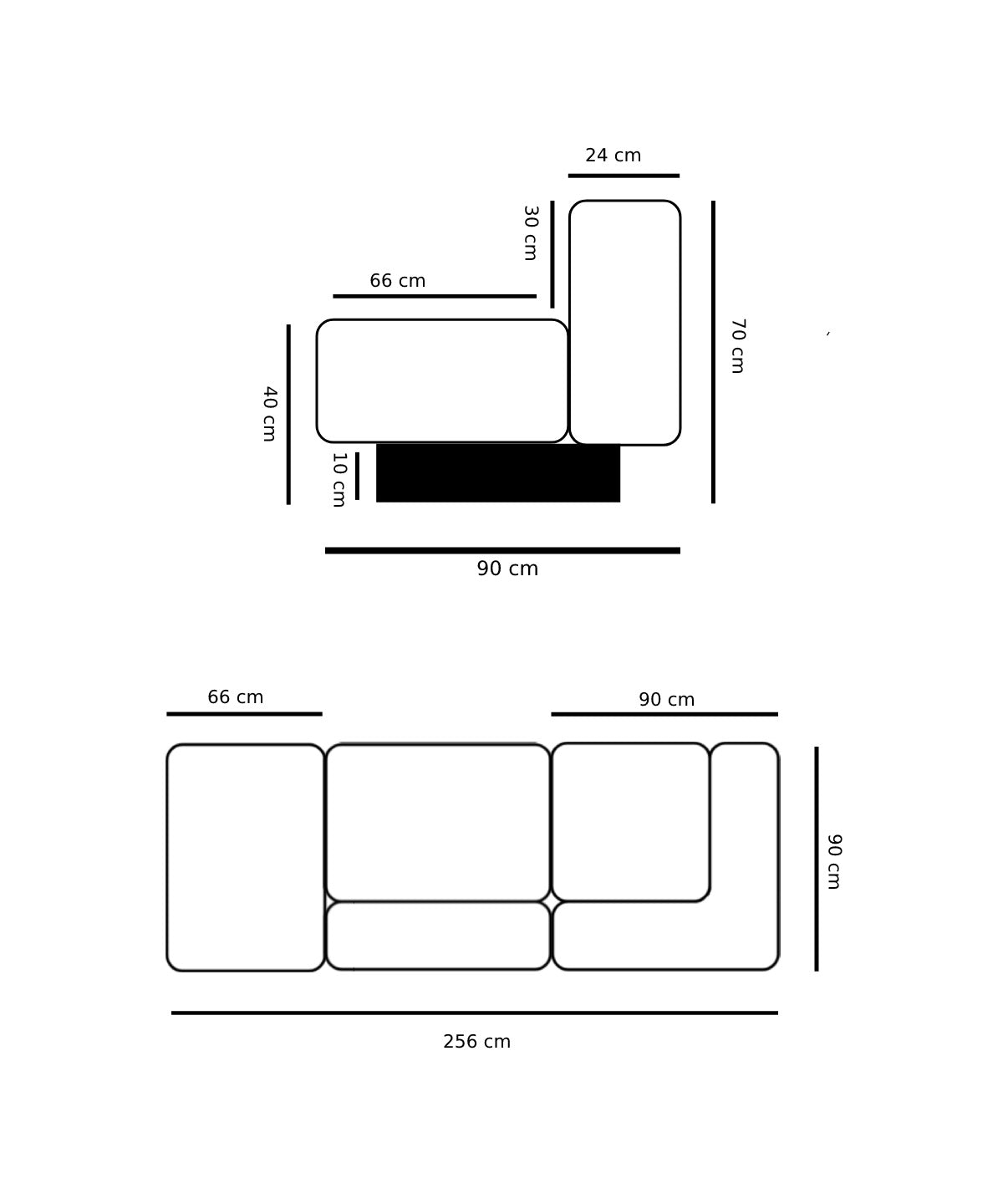 Utopia sofa poef - donkerbeige