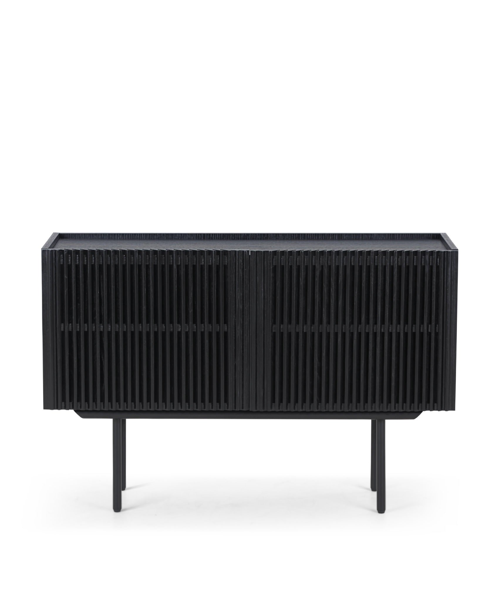 Louvre klein dressoir - zwart eiken