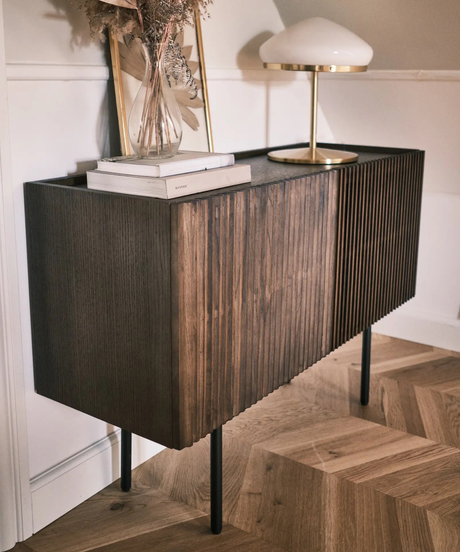 Louvre klein dressoir - gerookt eiken