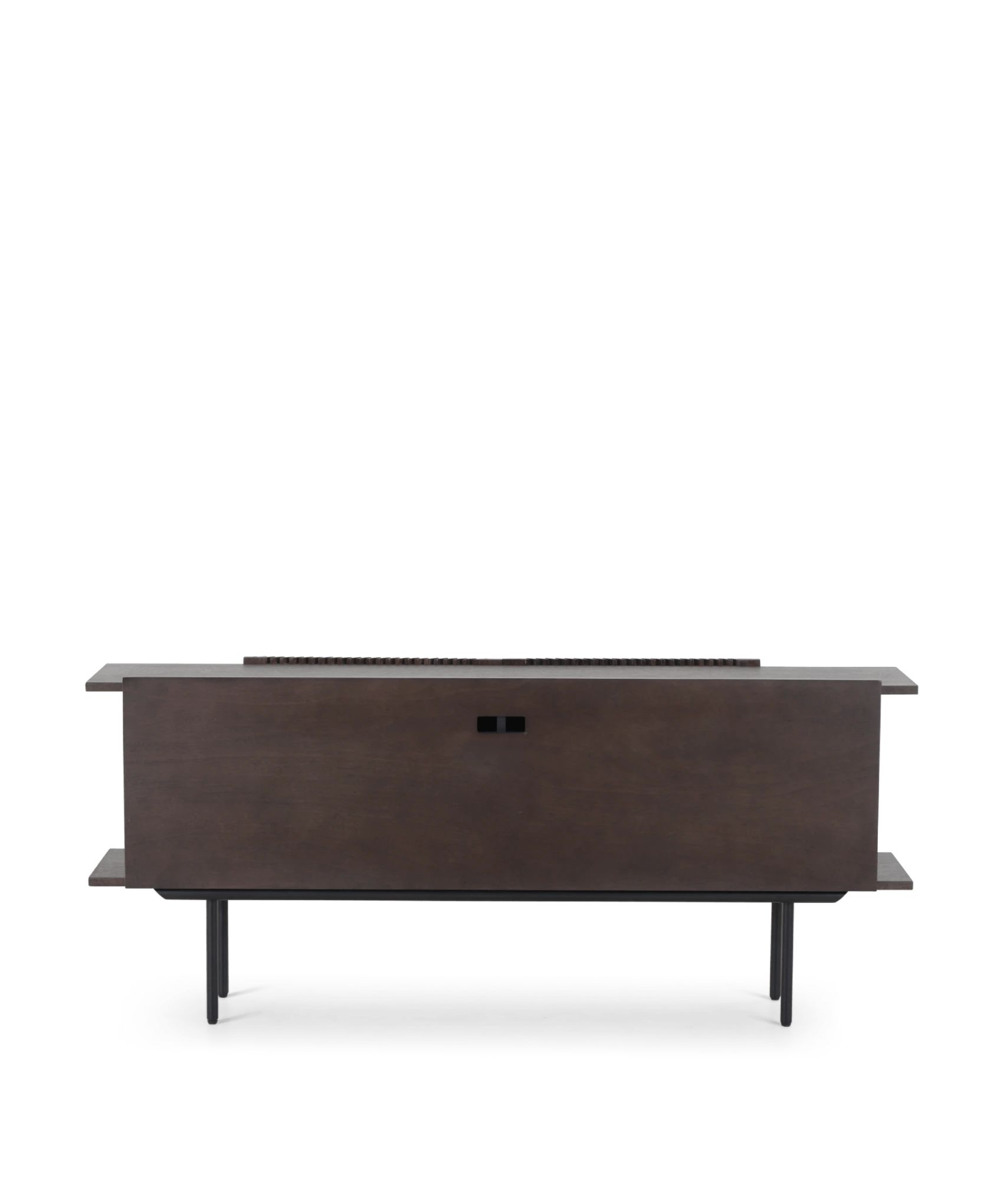Groot dressoir met lamellen, gerookt eiken - Louvre