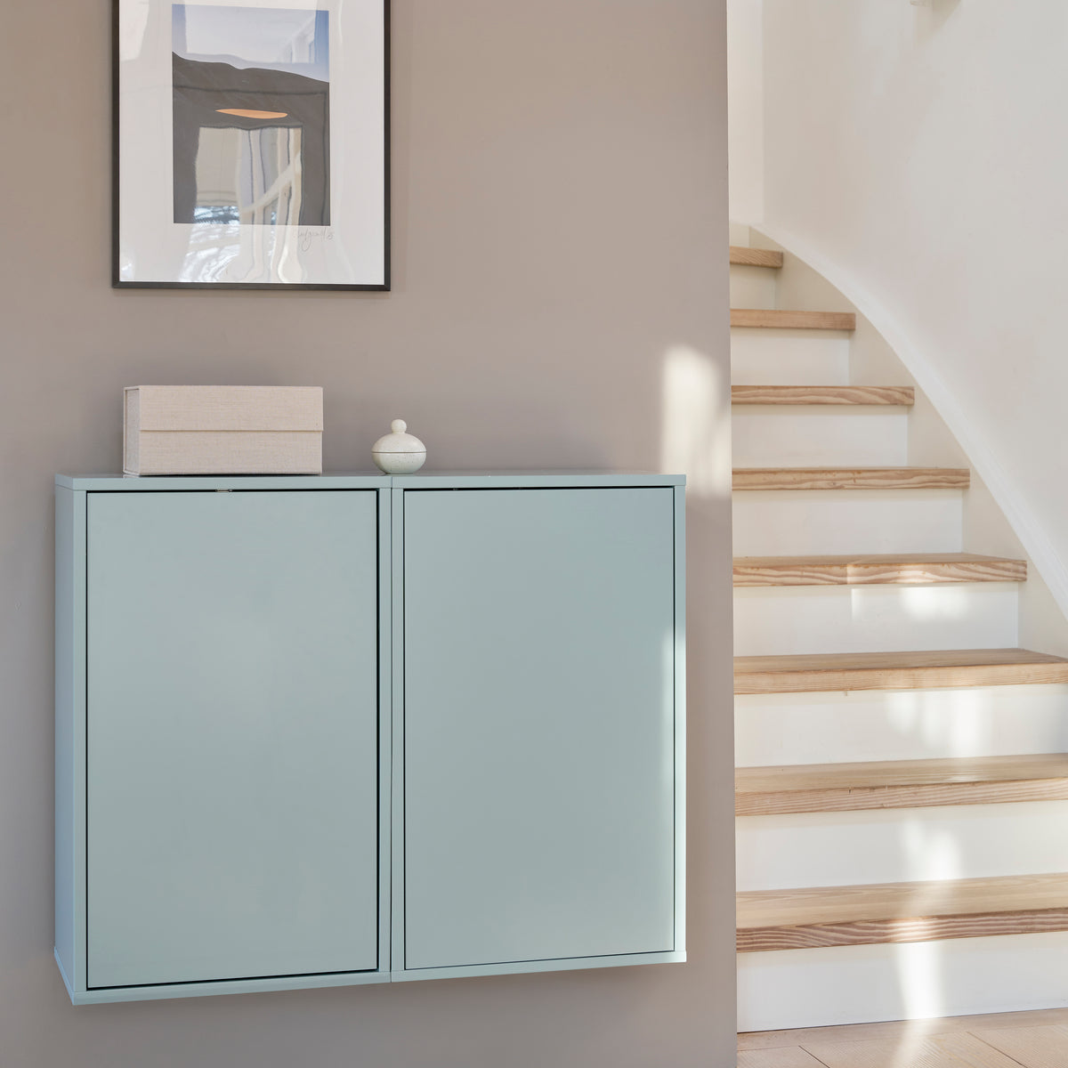 ReCollector Wandkast - ijzerblauw