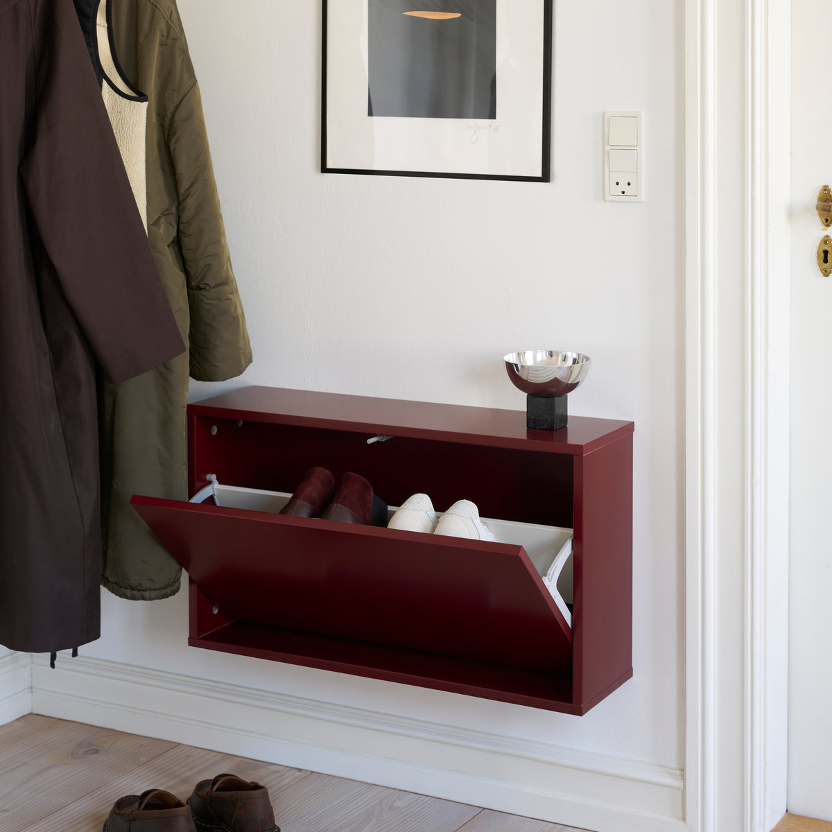 ReCollector Shoe Box Smal - Bordeauxrood