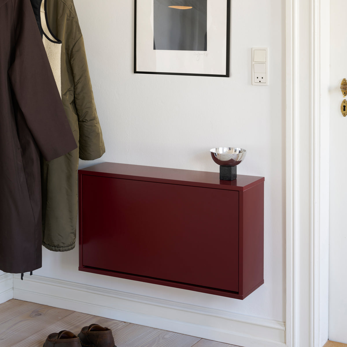 ReCollector Shoe Box Smal - Bordeauxrood