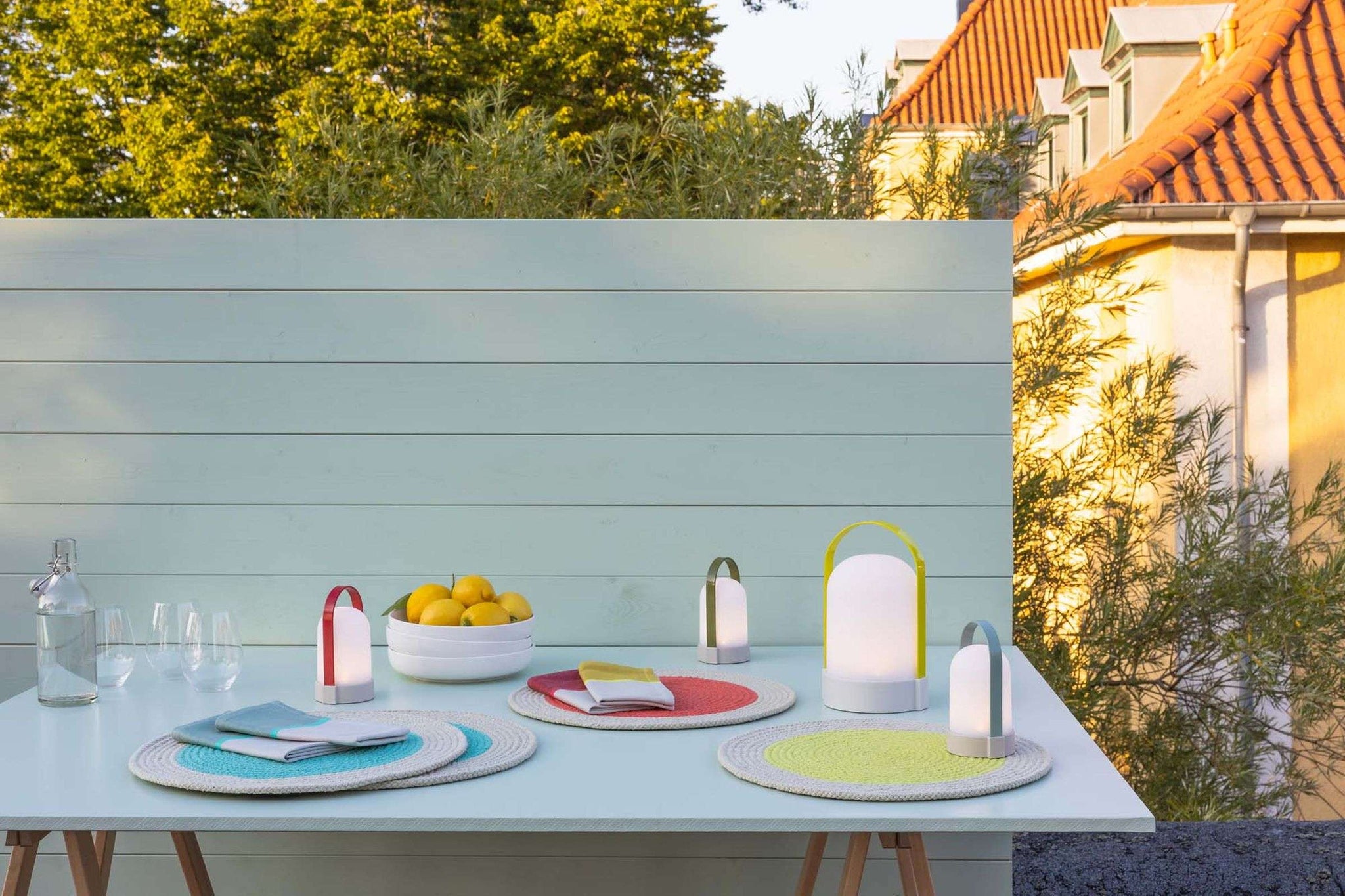 Uri Lamp Piccolos LED Oplaadbaar 15 cm Set van 3 Stuks