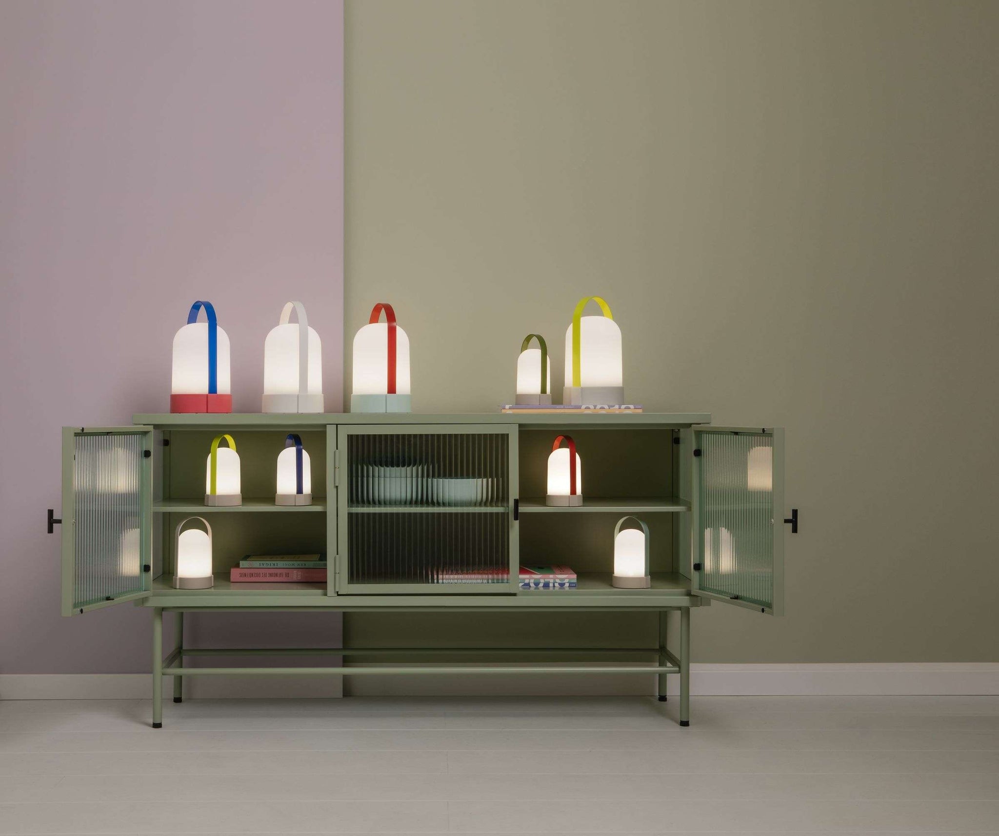 Uri Lamp Piccolos LED Oplaadbaar 15 cm Set van 3 Stuks