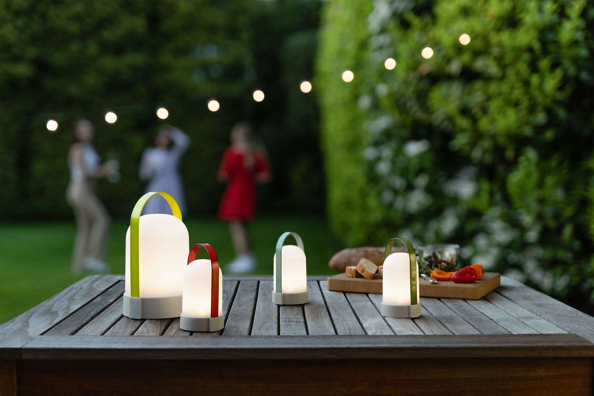 Uri Lamp Piccolos LED Oplaadbaar 15 cm Set van 3 Stuks