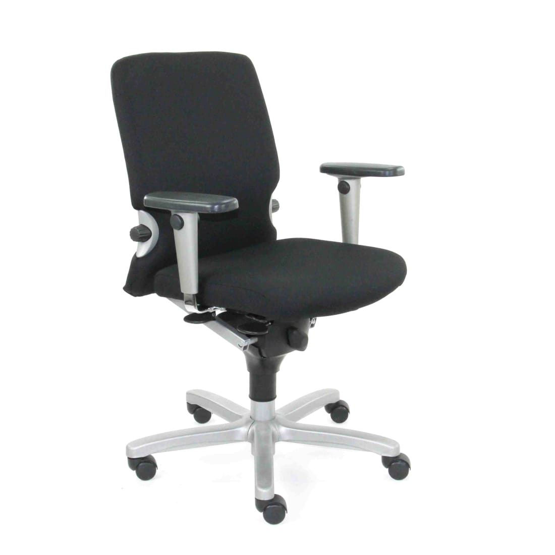 Ergonomische zwarte bureaustoel Comforto 77 NPR1813 (Refurbished)