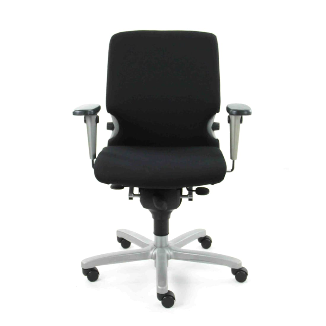 Ergonomische zwarte bureaustoel Comforto 77 NPR1813 (Refurbished)