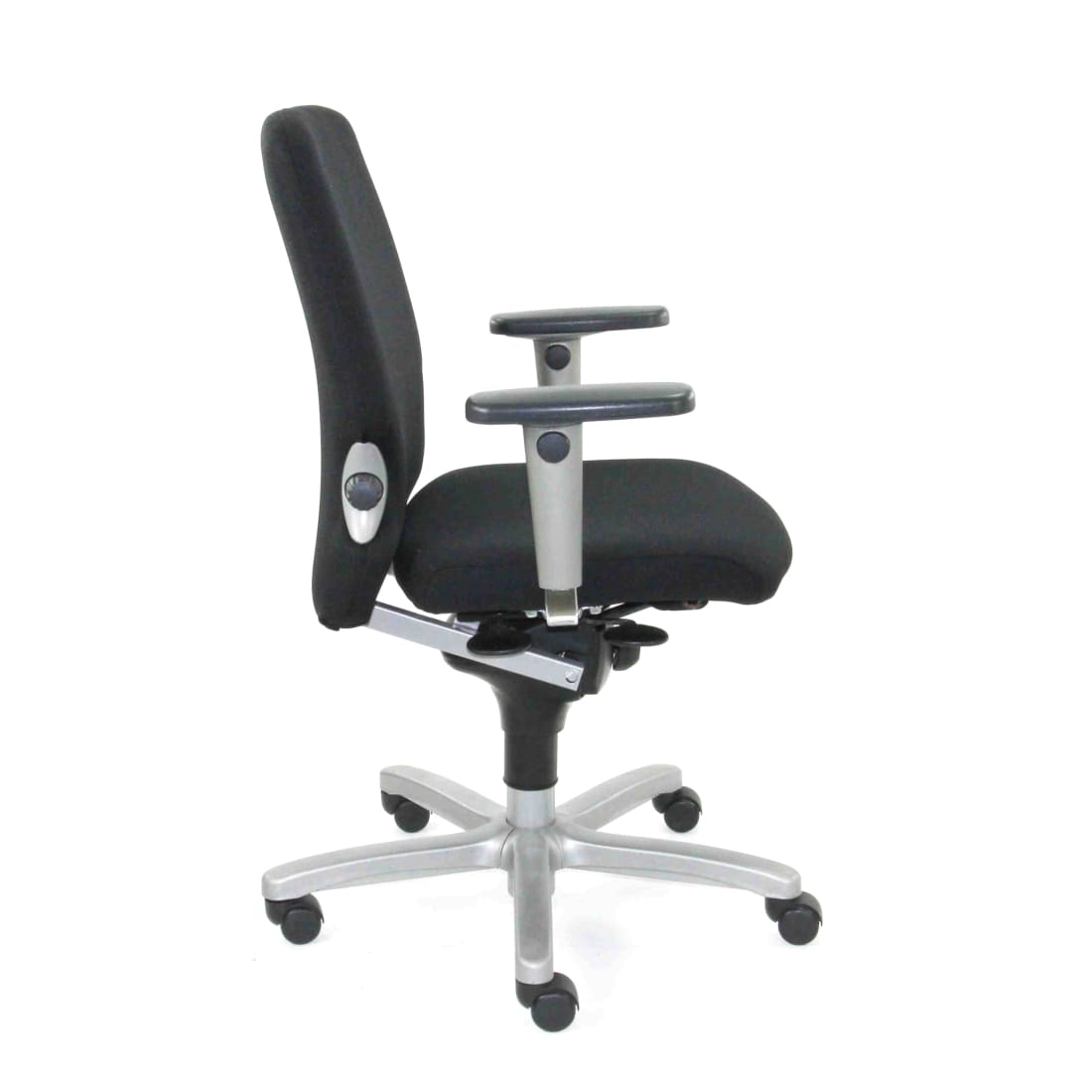 Ergonomische zwarte bureaustoel Comforto 77 NPR1813 (Refurbished)