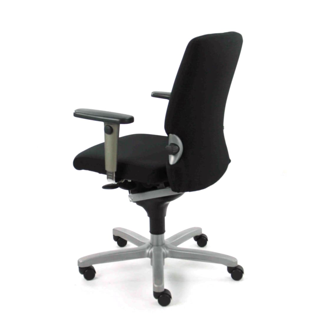 Ergonomische zwarte bureaustoel Comforto 77 NPR1813 (Refurbished)