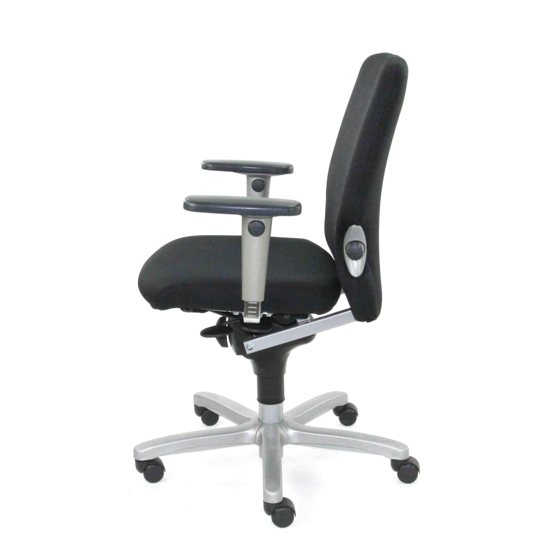 Ergonomische zwarte bureaustoel Comforto 77 NPR1813 (Refurbished)